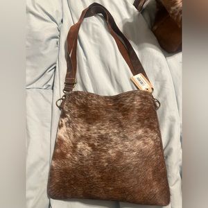 Cowhide Crossbody bag